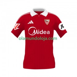 Camisola Sevilla FC Homem Equipamento Segundo 2025-2026 Manga Curta